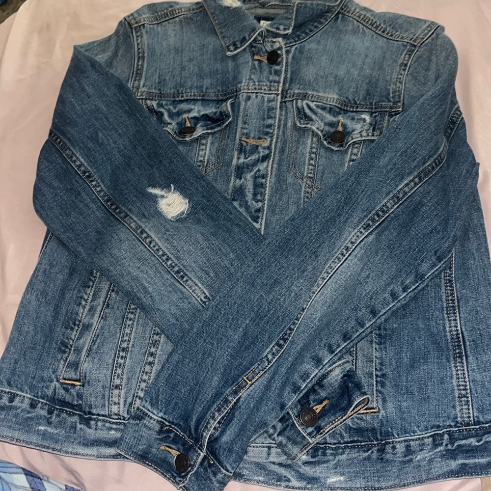 Distress Jean jacket